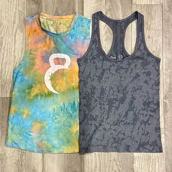‼️TWO ZYIA ACTIVE TANK TOPS‼️ Womens Size Large - Picture 1 of 10